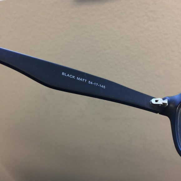 Geek Clear Black Frame Glasses - MISC082 - Picture 5 of 5